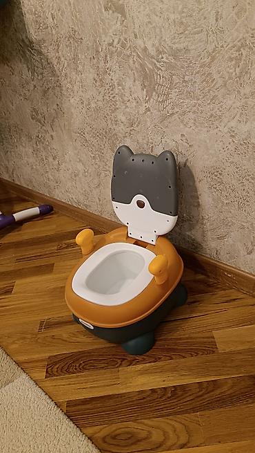 Uşaqlar üçün digər mallar: Uşaq üçün nəlbəki (potty) – pişik formalı dizayn - Brend: easeby — 1
