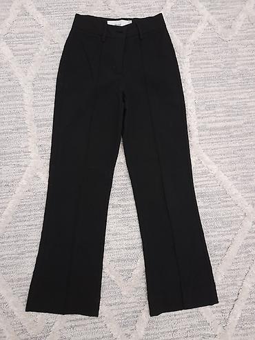 Qadın geyimləri: Şalvar, Bershka, S, rəng - Qara — 1