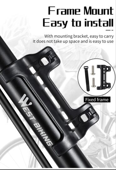 Велоаксессуары: Велосипедный насос West BIKING с креплением ✨ Алюминиевый корпус at lalafo.kg — 10 Велоаксессуары: Велосипедный насос West BIKING с креплением ✨ Алюминиевый корпус — 10