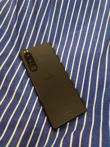 шнур питание: Sony Xperia 5 III, Б/у, 128 ГБ, цвет - Черный, 2 SIM
