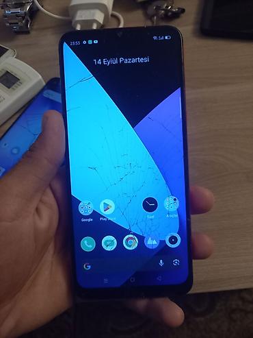 realme c65: Realme C3, 2 GB, rəng - Qırmızı, Qırıq — 1