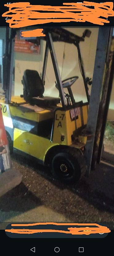 Sənaye yükləmə texnikası – dizel forklift - Tip: Ön qaldırıcı