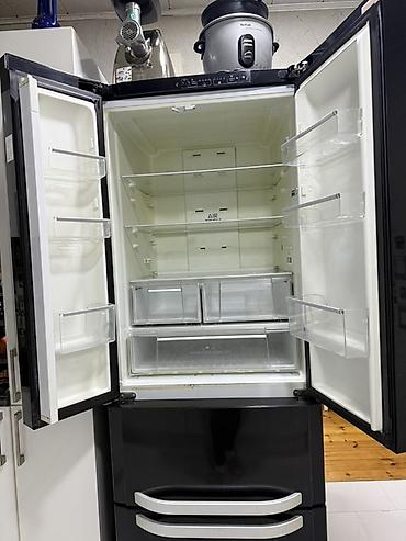 Soyuducular: Hotpoint-Ariston çoxkameralı soyuducu - Rəng: parlaq qara, gümüşü — 1