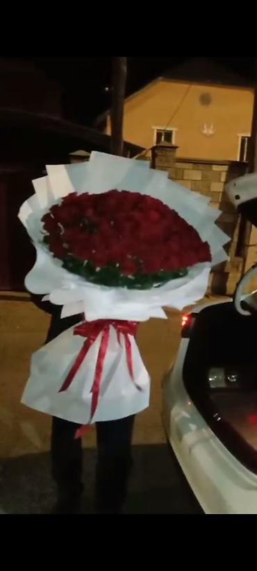 Цветы и букеты: Акция‼️‼️‼️101 и 51 роза букет 💐 любое оформление в подарок 🌹акция — 4