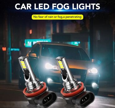 диски bmw 1: LED duman əleyhinə işıqlar H11 H8, 2 ədəd, 6000K, ağ, BMW 1234567