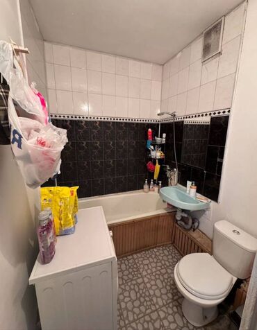 квартиры кок жаре: 1 бөлмө, 34 кв. м, 105-серия, 6 кабат, Евроремонт
