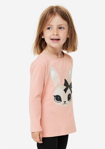 hm платье: Детский топ, рубашка, цвет - Розовый, Новый