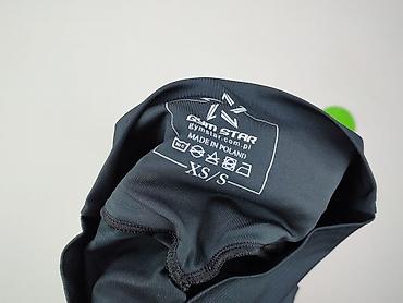 czarne dresy: Legginsy Sportowe damskie, rozmiar XS — 4
