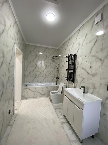 Продажа коттеджей и домов: Ак орго Ахунбаева/Ашарга жакын 3 соток 180м2 1,5 кирпич Жаны буткон — 9