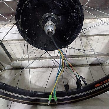volesipet: Elektrikli velosiped üçün ön təkər komplekti 350watt 36 volt - Ölçü — 3