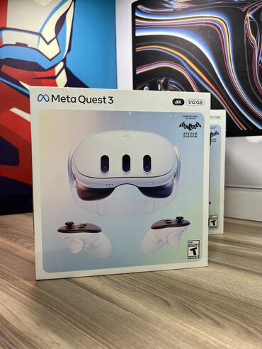 виар бокс: В наличии Meta Quest 3 4K 512Gb - 47000 сом. Абсолютно новое