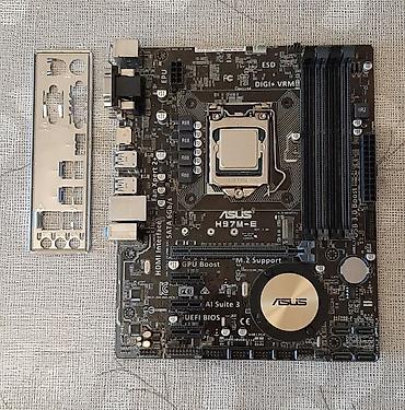 Kompüter ehtiyat hissələri: Bundle satılır - 140 AZN Plata : Asus H97M-E Processor : Intel — 1