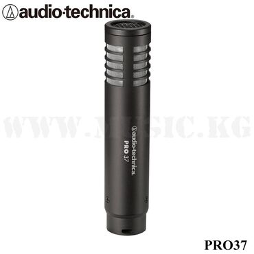 стойка для студийного микрофона: Конденсаторный инструментальный микрофон Audio Technica PRO37