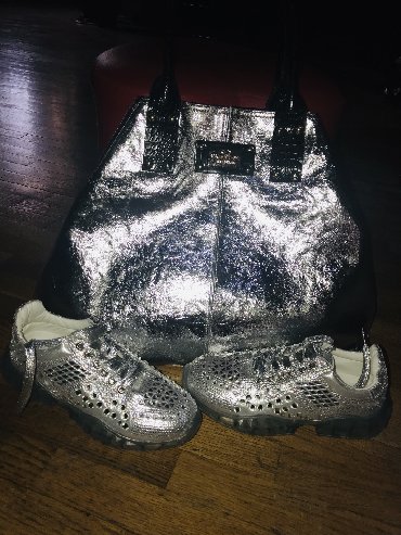 Women's Sneakers and athletic shoes: Ölçü: 37, rəng - Gümüşü, Yeni — 24