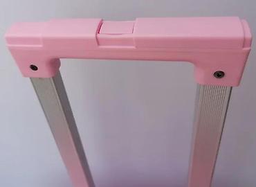 Putni koferi i torbe: Tvrdi kofer za putovanja – ružičasti - Materijal: čvrsta — 11