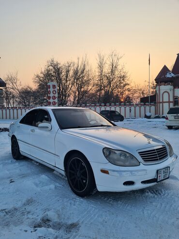 выхлоп 4 8: Mercedes-Benz S-Class: 2001 г., 5 л, Автомат, Газ, Седан