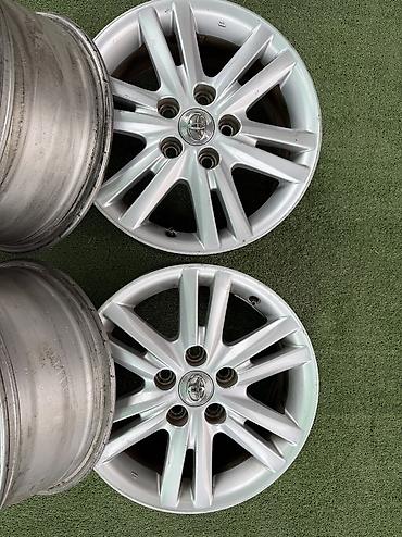 50: Литые Диски R 16 Toyota, Комплект, отверстий - 5, Б/у — 3