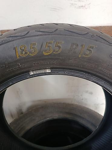 185 55 r15: Шины 185 / 55 / R 15, Лето, Б/у, 1 шт, Легковые — 1