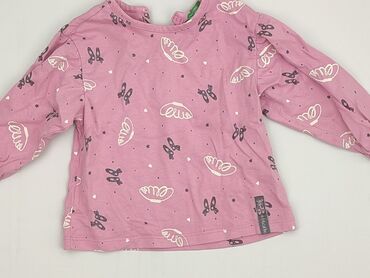 body baletowe czarne: Blouse, Benetton, 9-12 months, condition - Perfect