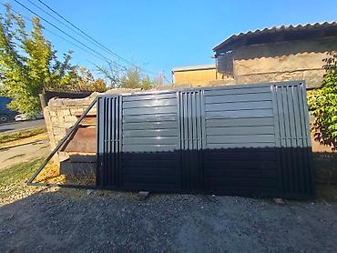 Распашные ворота: Стальные, Механические, Длина: 5 м, BTM, Для частного дома, С калиткой, Оптом, Новый, Бесплатная установка — 9