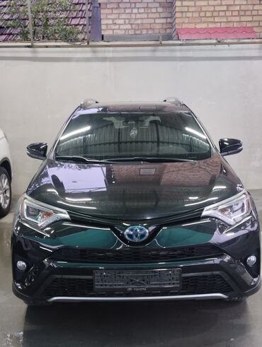 Toyota: Toyota RAV4: 2017 г., 2.5 л, Вариатор, Гибрид, Внедорожник