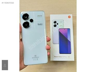 telfon alisi: Xiaomi Redmi Note 13 Pro Plus, 512 GB, rəng - Ağ, 
 Zəmanət, Sensor, Barmaq izi