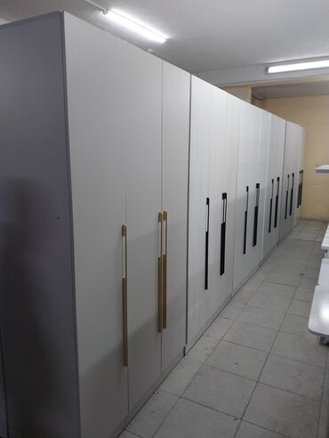 Шкафы для одежды: Шкаф для одежды, Новый, Прямой, ЛДСП — 17