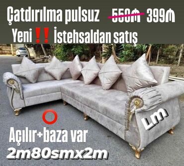 metbex kunc divanlari qiymetleri: Künc divan, Yeni, Açılan, Bazalı, Şəhərdaxili pulsuz çatdırılma