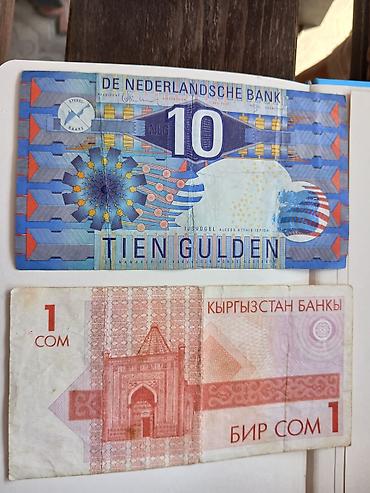 Набор коллекционных банкнот: - Нидерланды, 10 гульденов (TEN GULDEN)