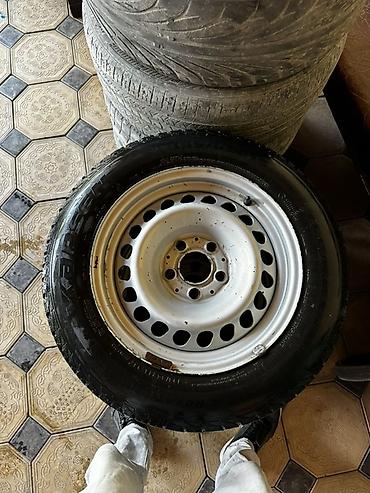 r15 audi: Комплект зимних шин на стальных дисках - Размер шин: 195/65 R15 — 4