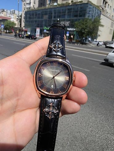 Şəxsi əşyalar: "Cartier" kişi qol saatı. Yenidir. Cəmi 10 manata. Əla saatdır — 1