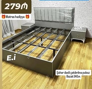 tumba modelleri: Yataq dəsti – müxtəlif modellər - Klassik və modern başlıqlı, taxta — 2