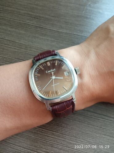 Антикварные часы: Продаю советские часы "Cardinal-Полёт" механический, экспортный