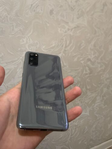 simsiz internet: Samsung Galaxy S20, 128 ГБ, цвет - Серый, Две SIM карты, Face ID, Сенсорный