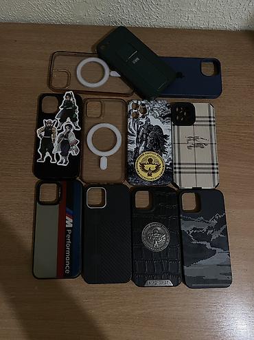 немецкие товары: Набор чехлов для iPhone 12 про (разные модели и дизайны) Один синий и — 3