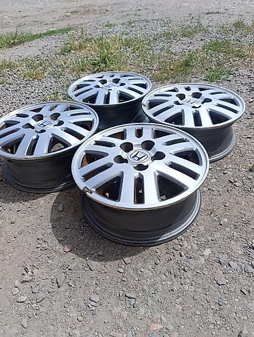 15: Литые Диски R 15 Honda, Комплект, отверстий - 5, Б/у — 9