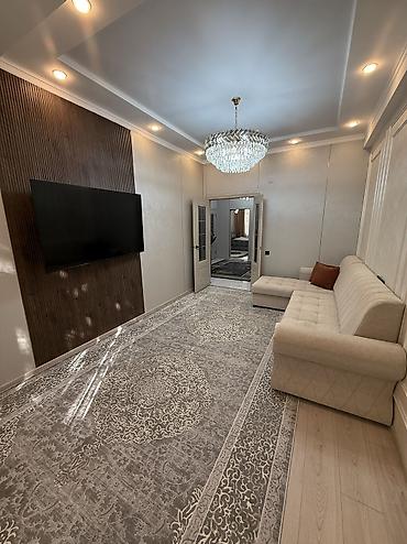 80: 3 комнаты, 80 м², Аламедин-1 мкр Элитка, 1 этаж, Дизайнерский ремонт — 2