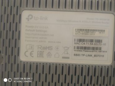 Modemlər və şəbəkə avadanlıqları: Satıram . Modem . Çin zavod .istesal işlənmiş heç bir problem — 12