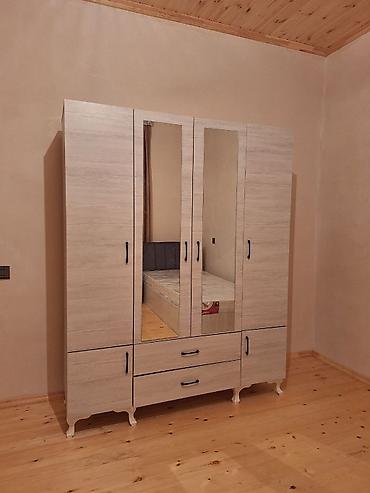 metbex skafi: Yeni, 4 qapılı, Güzgülü, Ağ, Açılan, Düz dolab — 4