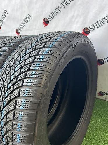 балон кышкы: Шиналар 225 / 55 / R 17, Кыш, Колдонулган, Комплект, Жеңил унаалар, Польша, Bridgestone — 4