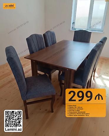 Ev və bağ: Masa dəsti – La Mini - Ölçülər: 90 × 160 sm - Mexanizm: Açılmayan - — 1