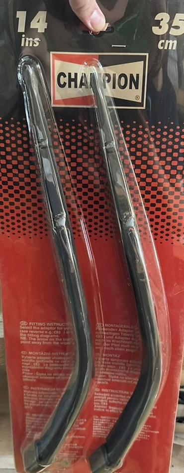 16 lıq disklər: Champion şüşəsilən lələkləri – 14 inch / 35 sm - Paket: 2 ədəd - — 2