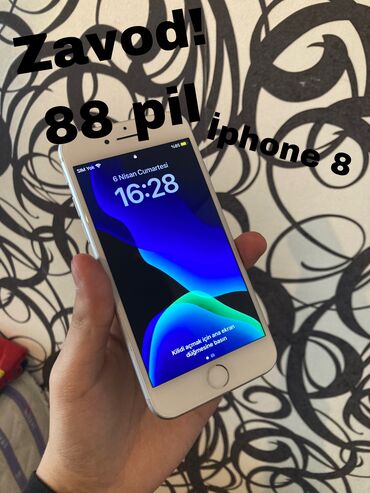 chekhol iphone 5: IPhone 8, 64 ГБ, Серебристый, Отпечаток пальца