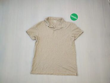 Koszulki: Podkoszulka, L (EU 40), wzór - Jednolity kolor, kolor - Beżowy