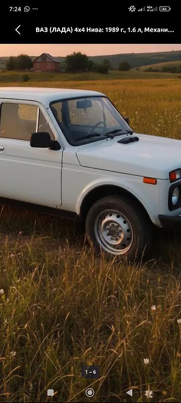 hongqi e: ВАЗ (ЛАДА) 4x4 Нива: 1989 г., 1.6 л, Механика, Бензин, Внедорожник — 1
