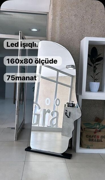 шифер 6 волновой: Güzgü Döşəmə üstü, Dekorativ, Arxa işıqlı
