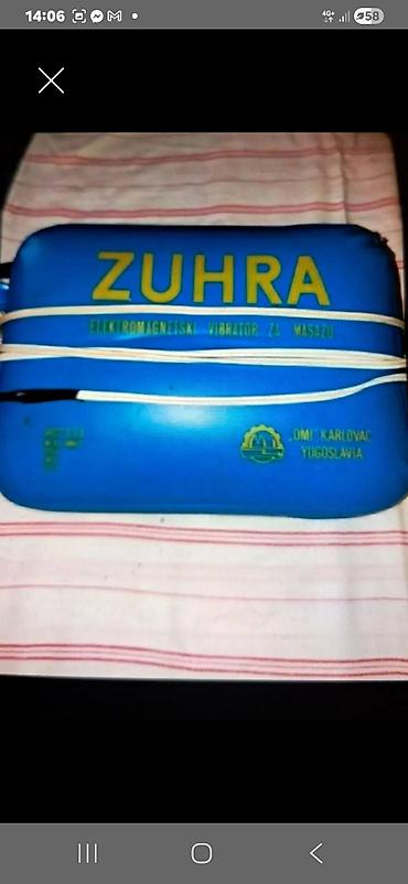 klima ventilator: ZUHRA – elektromagnetni vibrator za masažu Opis: - Elektromagnetni — 1