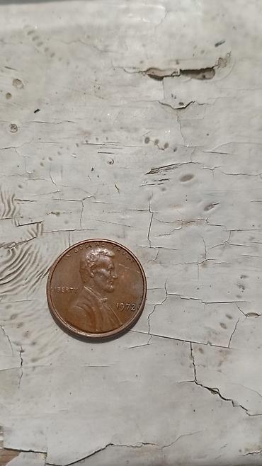 cent: Məhsul: 1972 Lincoln Penny (ABŞ 1 sent sikkəsi) Təsvir: - Ön üz — 1