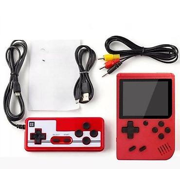 d3 mini kanali: Sup 400 retro konzola sa 400 igara i džojstik crvena. sup 400 retro — 1
