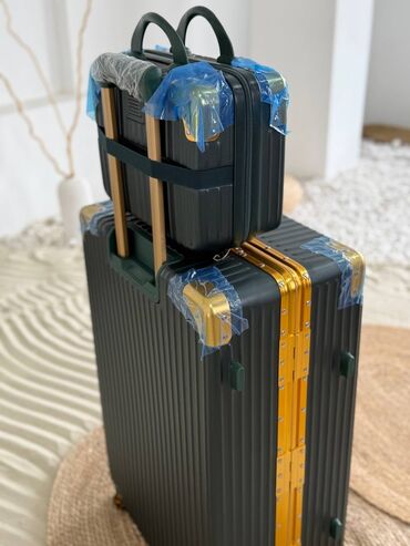 Чемоданы: Чемоданы фабрики "Kobe" - Материал ABC + полиэстер крепкая оболочка — 4
